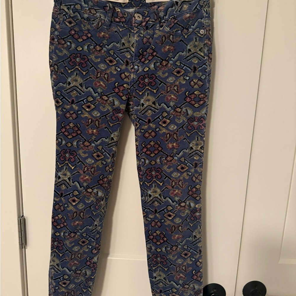 Anthropologie Pilcro Corduroy High-Rise Skinny Jeans